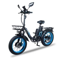 Электровелосипед Minako F11 синий